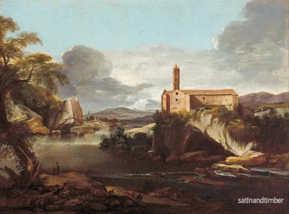 Reproduktion av målningen Vallée rocheuse - Jacques Courtois - Bild 2