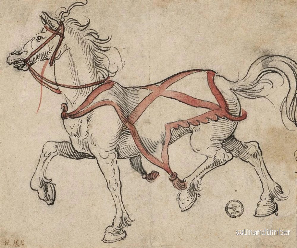 Reproduktion av målningen Draghäst - Hans Holbein den yngre - Bild 2