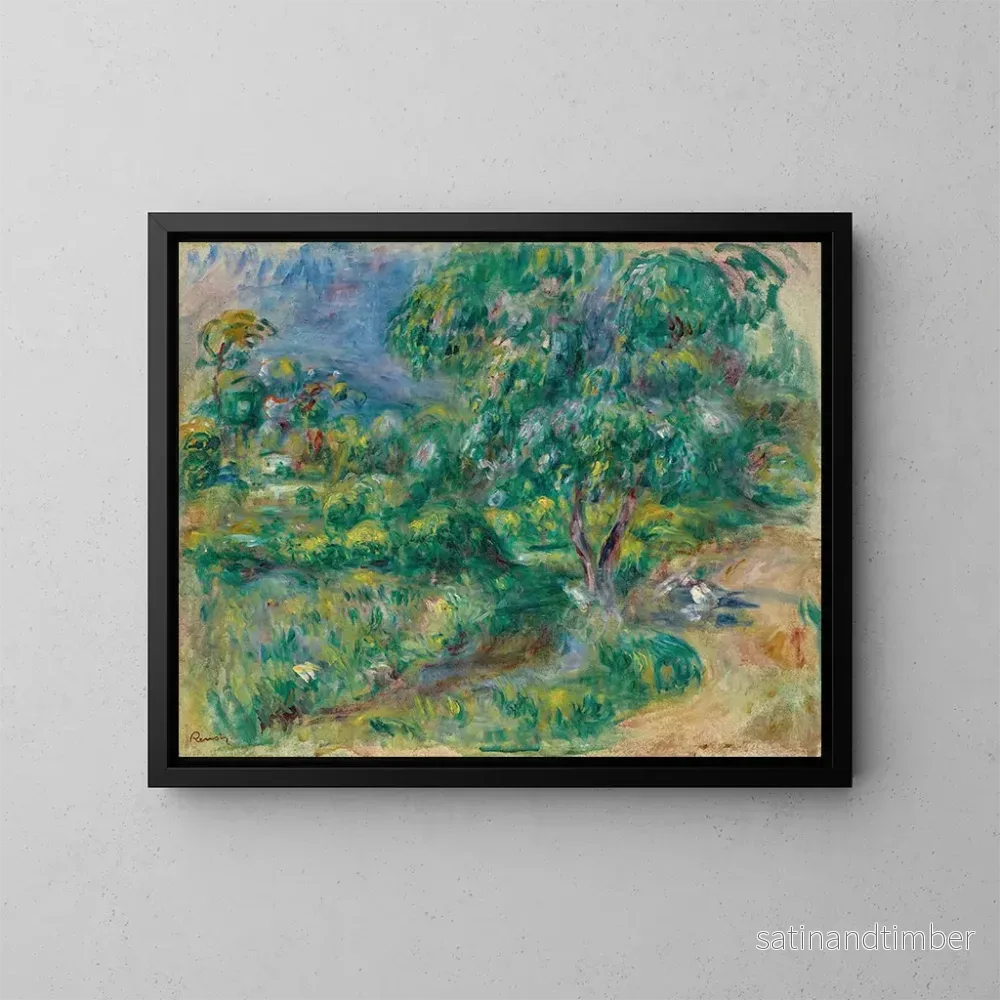 Reproduktion av målningen Le Bal - Pierre-Auguste Renoir