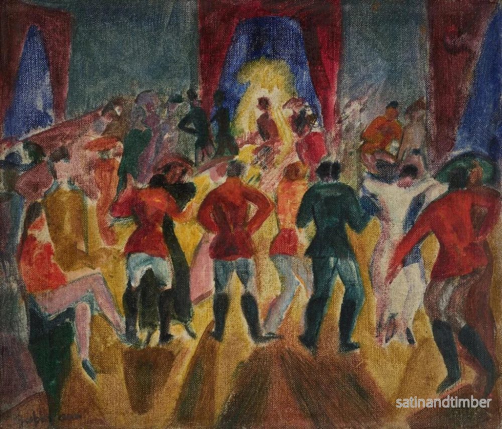 Reproduktion av målningen Bal des hussards - Rudolf Grossmann - Bild 2