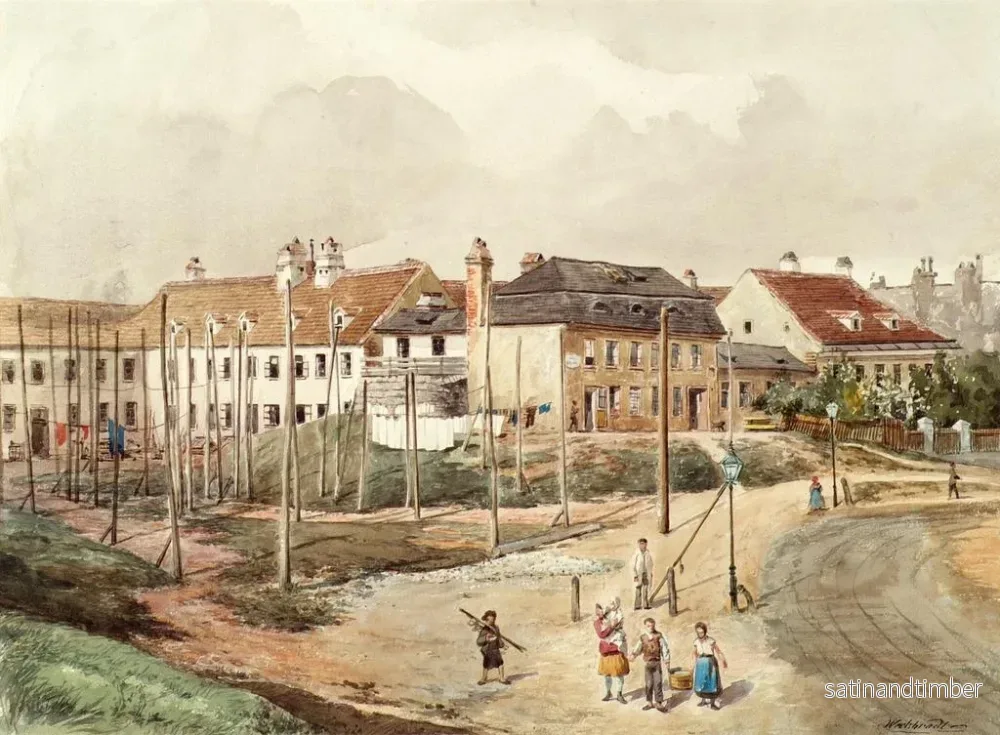 Reproduktion av målningen Place de construction vorstédtique - Ferdinand Weckbrodt - Bild 2