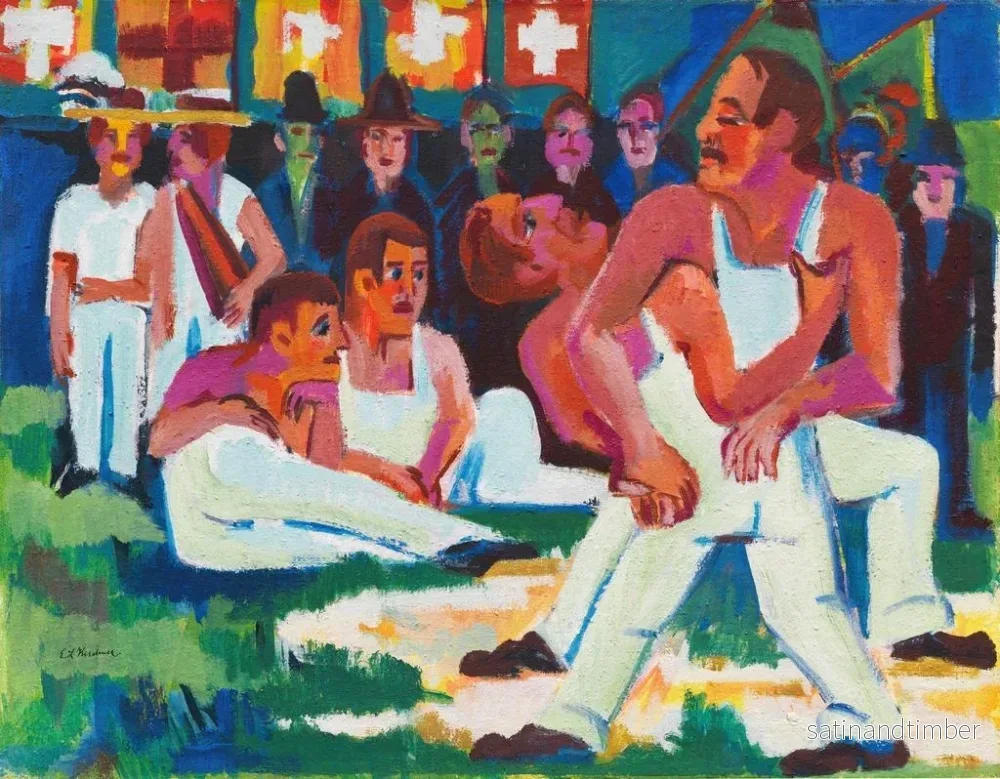 Reproduktion av målningen Sonnerie - Ernst Ludwig Kirchner - Bild 2