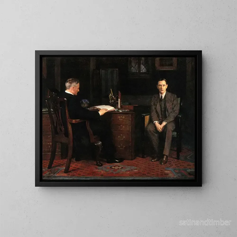 Reproduktion av målningen Dödsdomen - John Collier