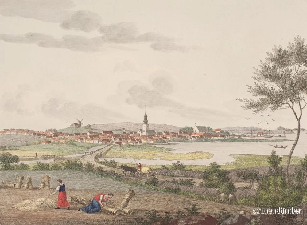 Reproduktion av målningen Horsens - Søren L. Lange - Bild 2