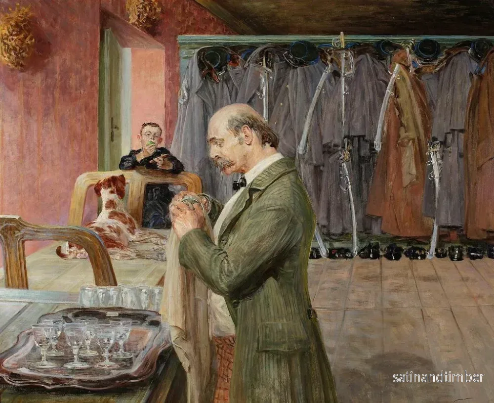 Reproduktion av målningen Min liv, centrala delen av triptyken - Jacek Malczewski - Bild 2