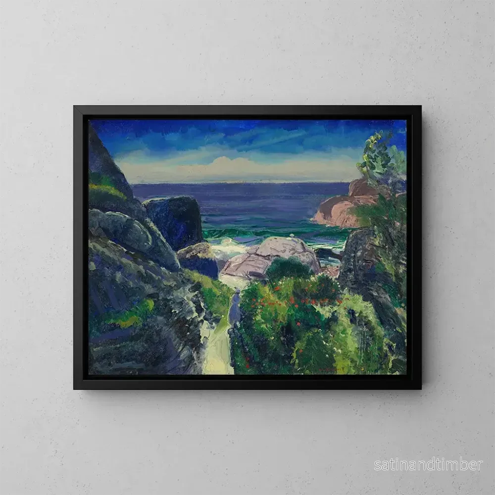Reproduktion av målningen Point du Paradis - George Wesley Bellows