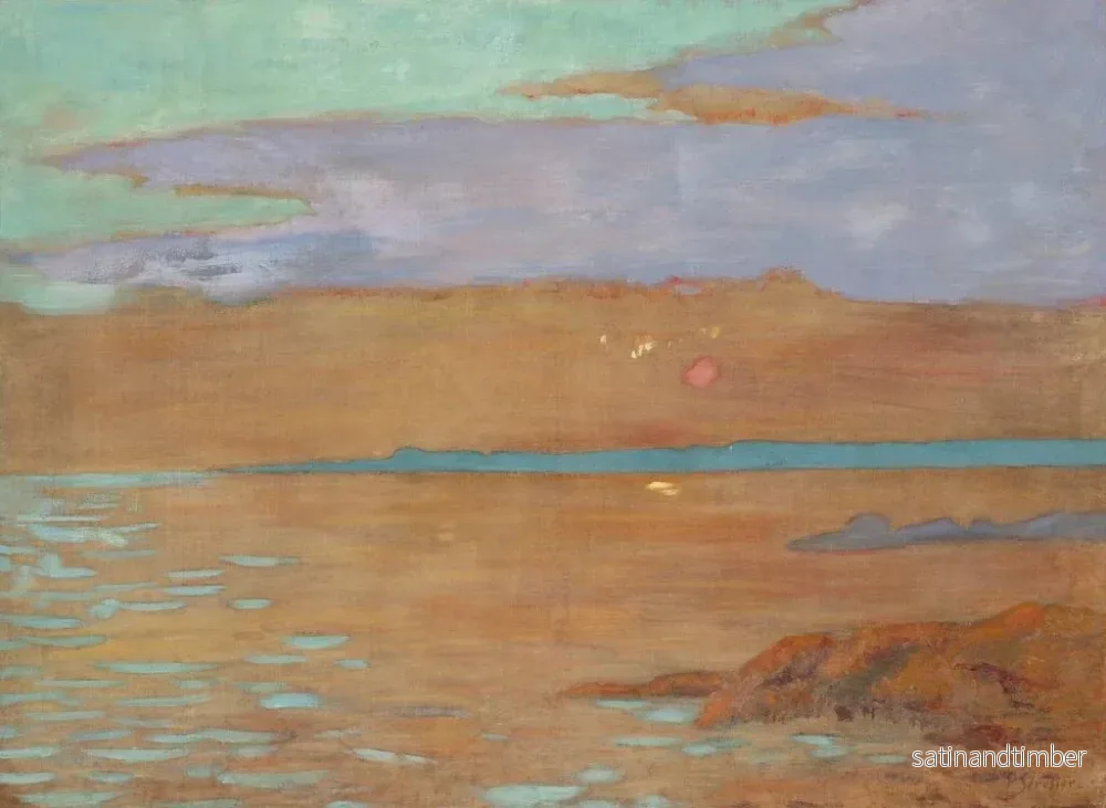 Reproduktion av målningen Marine - Paul Sérusier - Bild 2