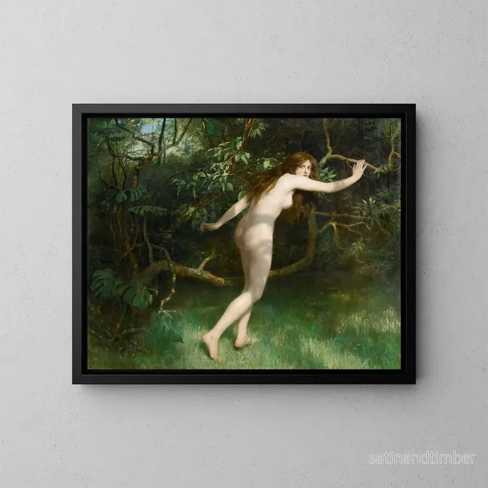 Reproduktion av målningen Ève – John Collier Reproduktion av målningen Ève – John Collier