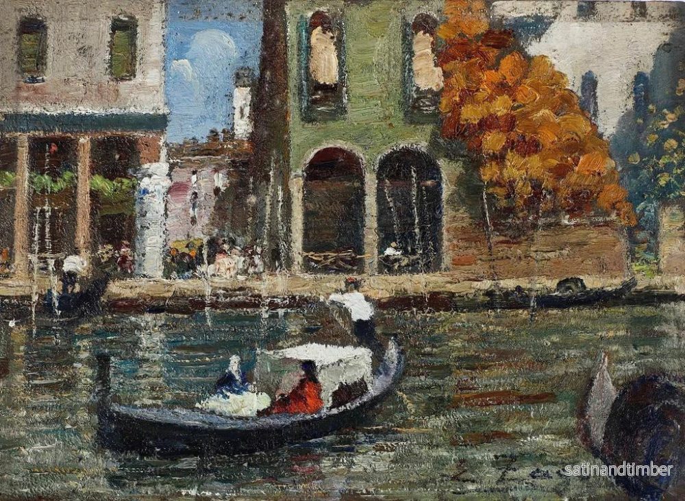 Reproduktion av målningen Venise - Erma Zago - Bild 2