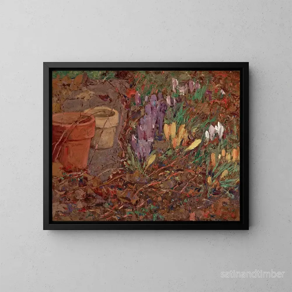Reproduktion av målningen Crocus - William J. Forsyth