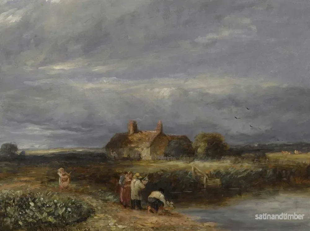 Reproduktion av målningen Les jeunes marins - David Cox - Bild 2
