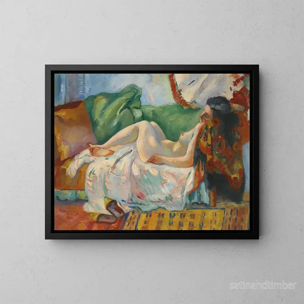 Reproduktion av målningen Dormeur - Henri Manguin