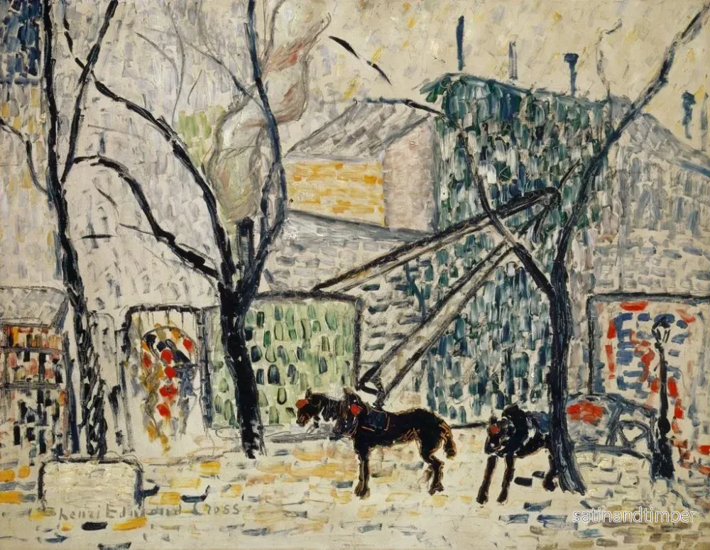Reproduktion av målningen Boulevard - Henri-Edmond Cross - Bild 2