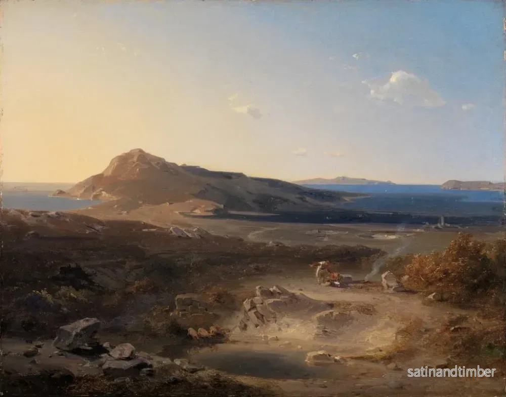 Reproduktion av målningen L'île de Délos - Carl Rottmann - Bild 2