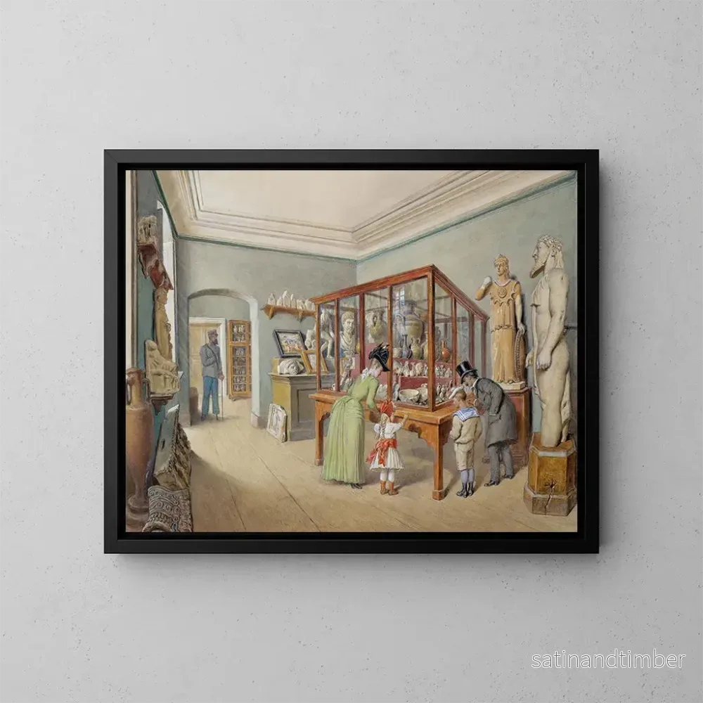 Reproduktion av målningen La chambre chypriote - Carl Goebel le Jeune