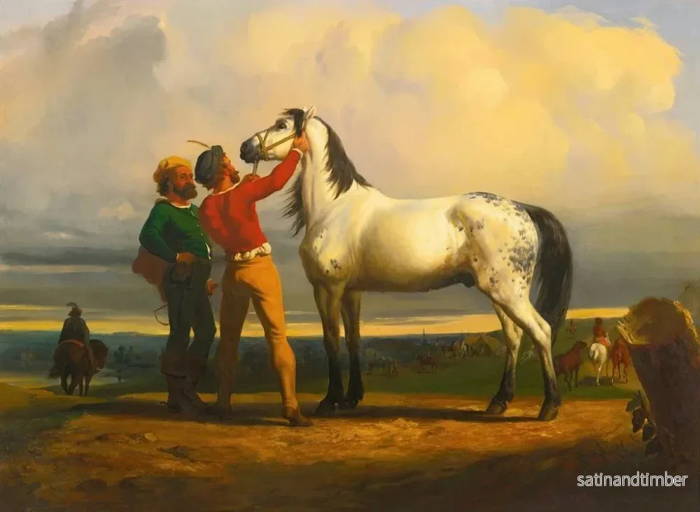 Reproduktion av målningen Le Cheval gris - Rosa Bonheur - Bild 2