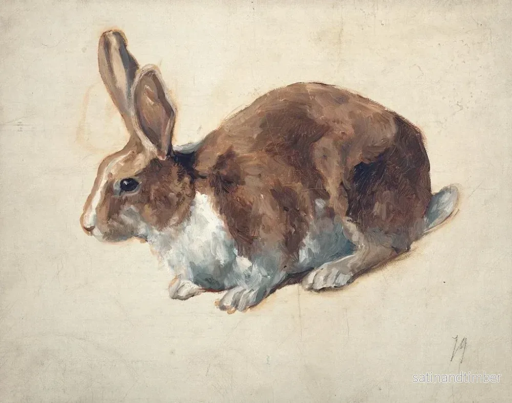 Reproduktion av målningen Lapin - Floris Verster - Bild 2