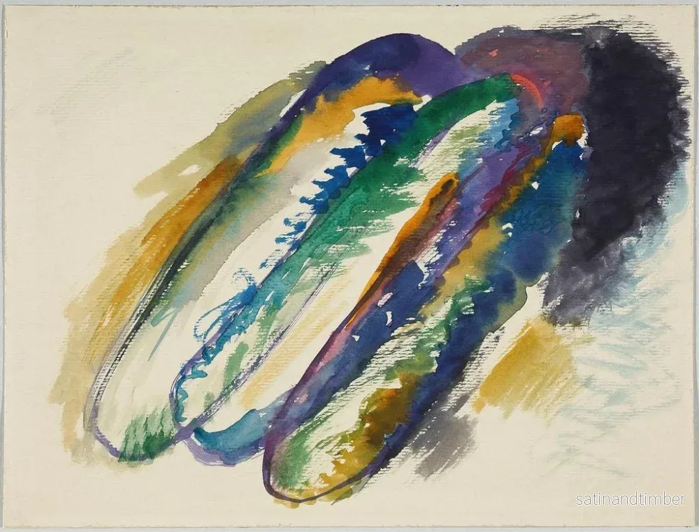 Reproduktion av målningen Skiss för Composition VII - Wassily Kandinsky - Bild 2