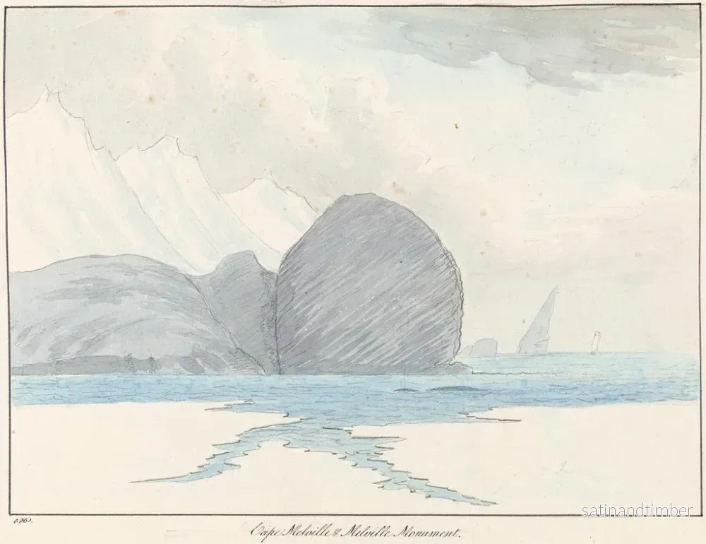 Reproduktion av målningen Monument de Cape Melville - Charles Hamilton Smith - Bild 2