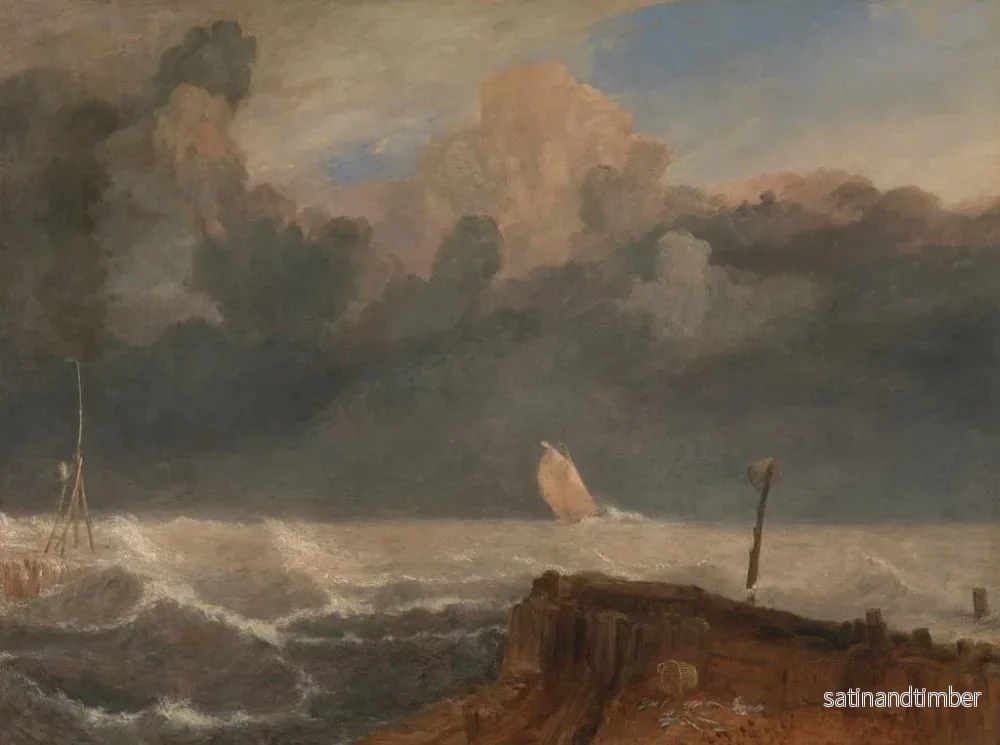 Reproduktion av målningen av Port de Ruysdael - Joseph Mallord William Turner - Bild 2