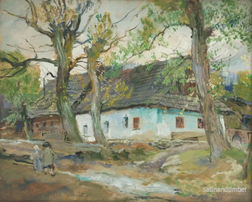 Reproduktion av målningen Krasany - Oldřich Blažek - Bild 2