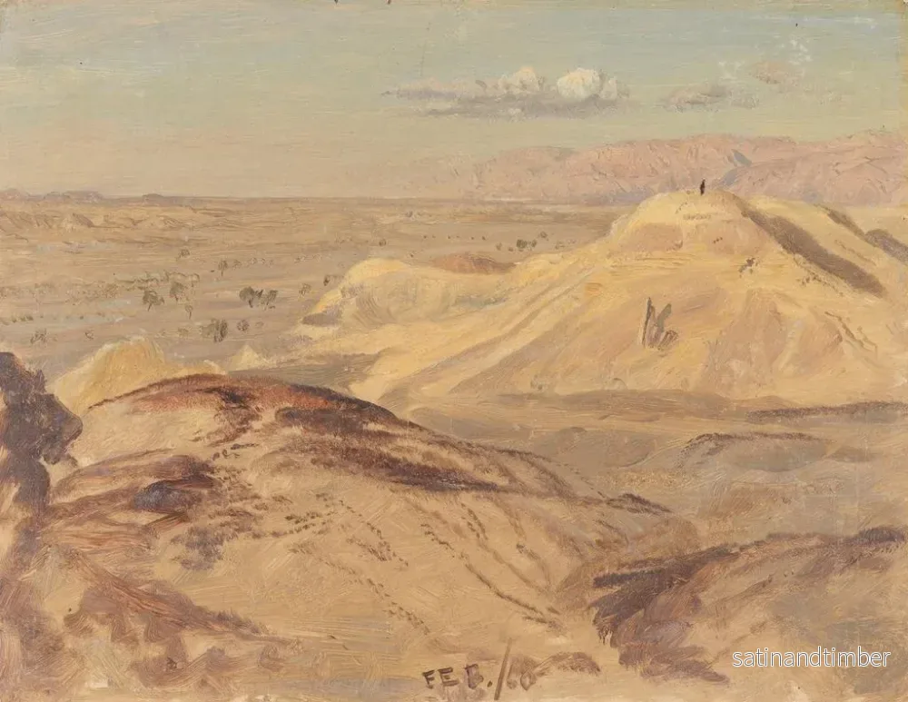 Reproduktion av målningen Landskap nära Petra - Frederic Edwin Church - Bild 2