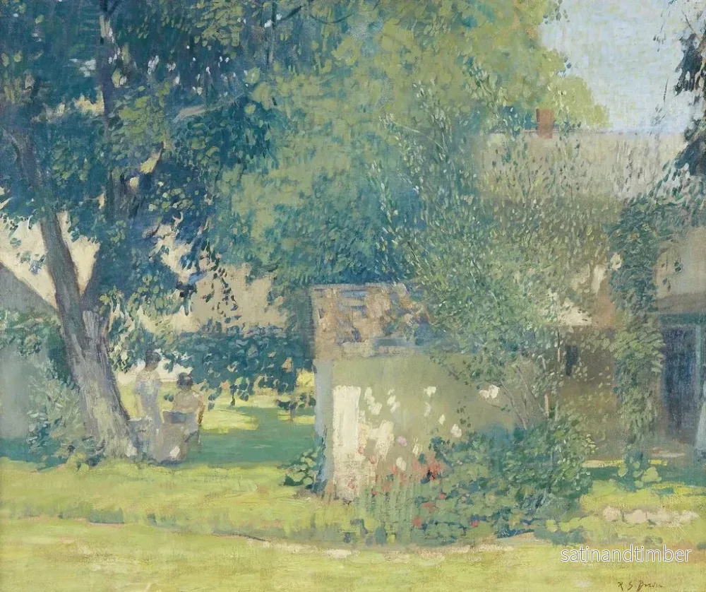 Reproduktion av målningen La ferme Carroll Price, township de Solebury - Rae Sloan Bredin - Bild 2