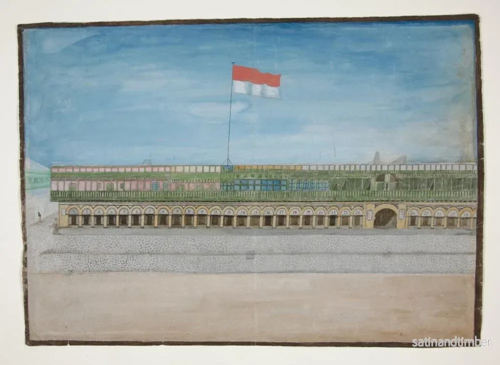 Reproduktion av målningen Place de Lima - Francisco Fierro - Bild 2