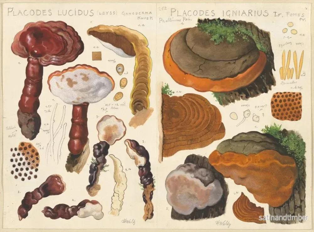 Reproduktion av målningen Placodes lucidus Placodes igniarus - Hans Baldung - Bild 2