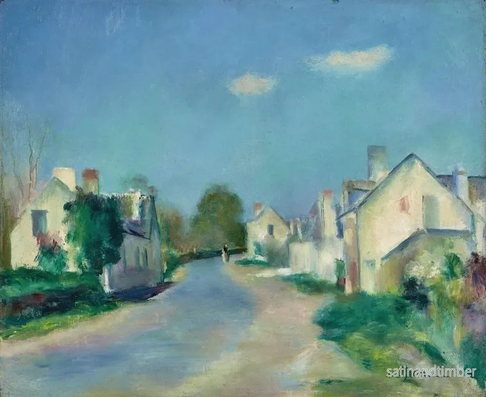 Reproduktion av målningen Les rosiers autour de Saumur - Henri Ottmann - Bild 2