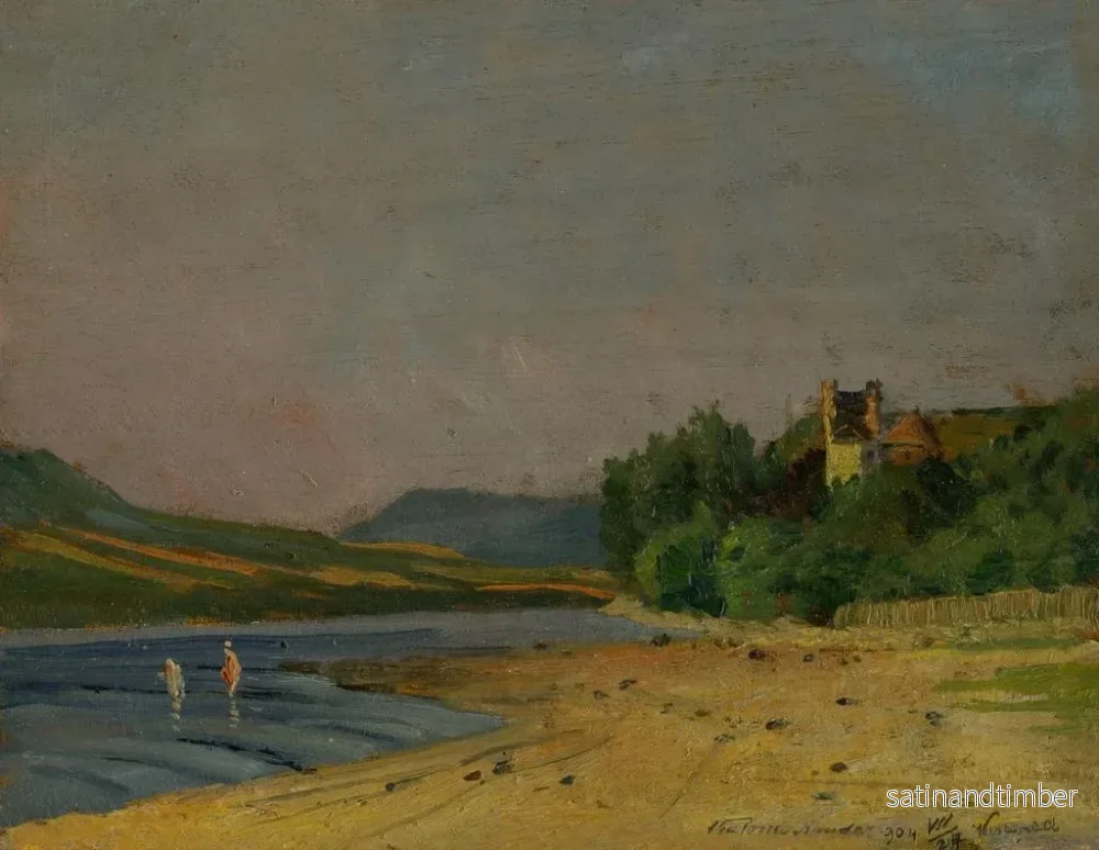 Reproduktion av målningen Château de Nedeck - Ferdinand Katona - Bild 2