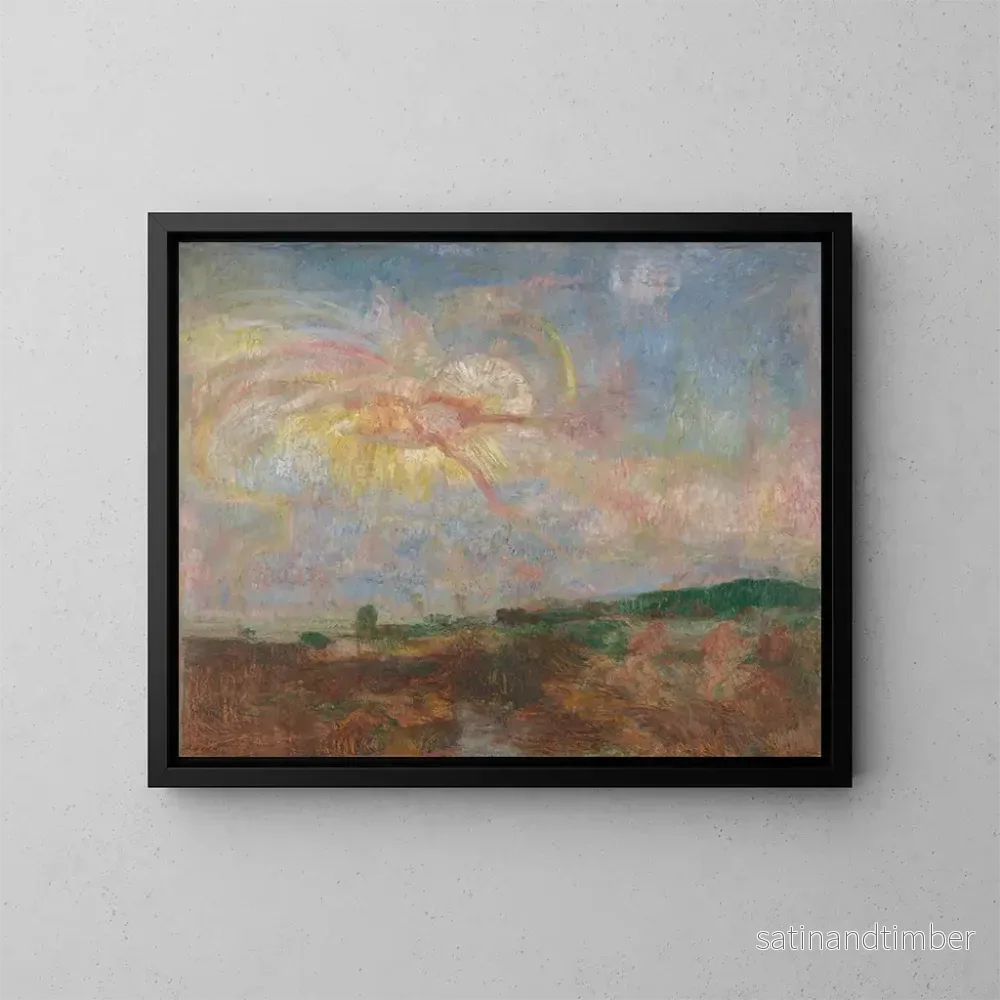 Reproduktion av målningen Adam och Eva utvisade ur paradiset - James Ensor