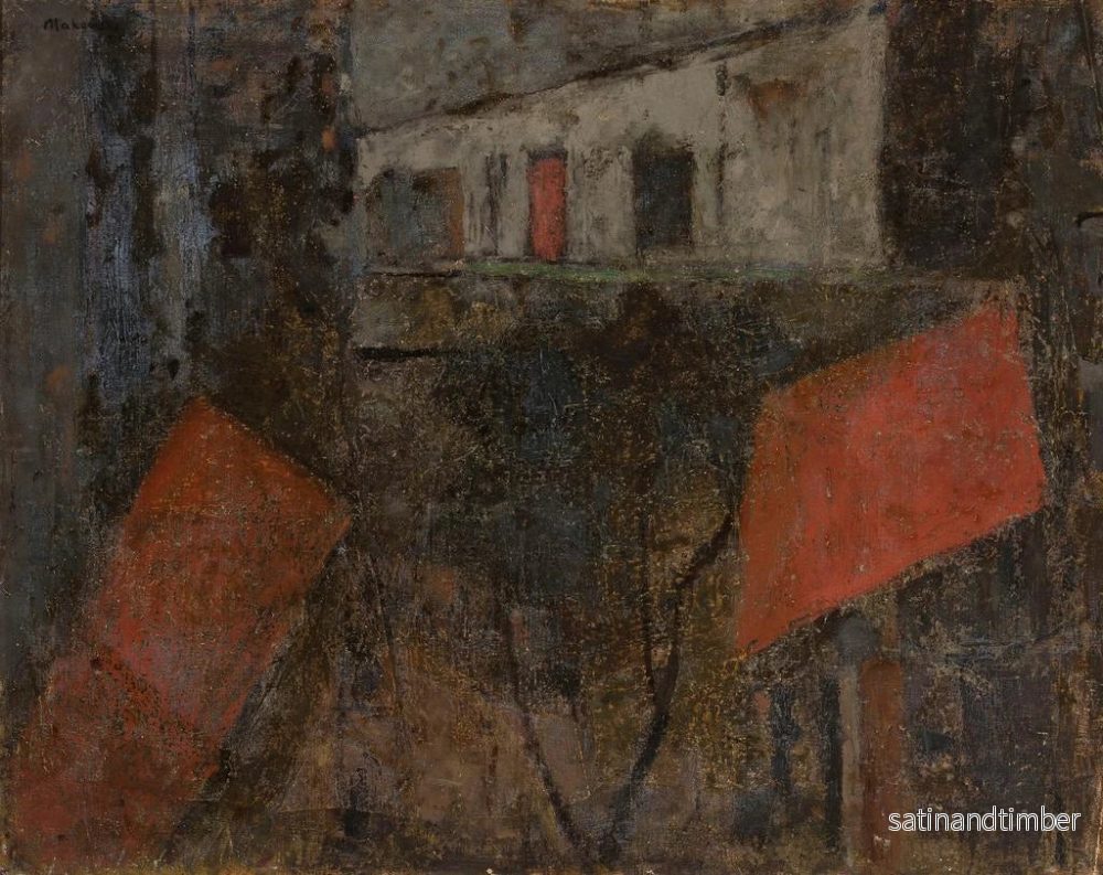 Reproduktion av målningen Rue - Tadeusz Makowski - Bild 2