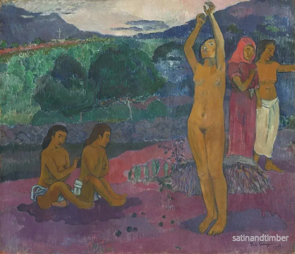 Reproduktion av målningen L'Invocation - Paul Gauguin - Bild 2