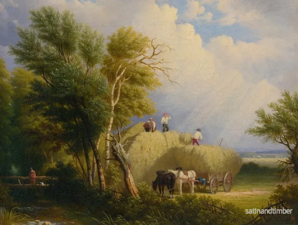 Reproduktion av målningen Les Quatre Saisons 3 - John Anthony Puller - Bild 2