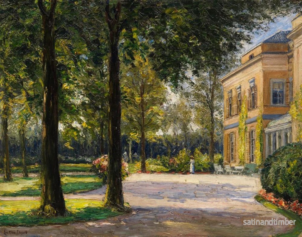 Reproduktion av målningen Trädgård i Noordwijk, Maison Offem - Leo Klein von Diepold - Bild 2