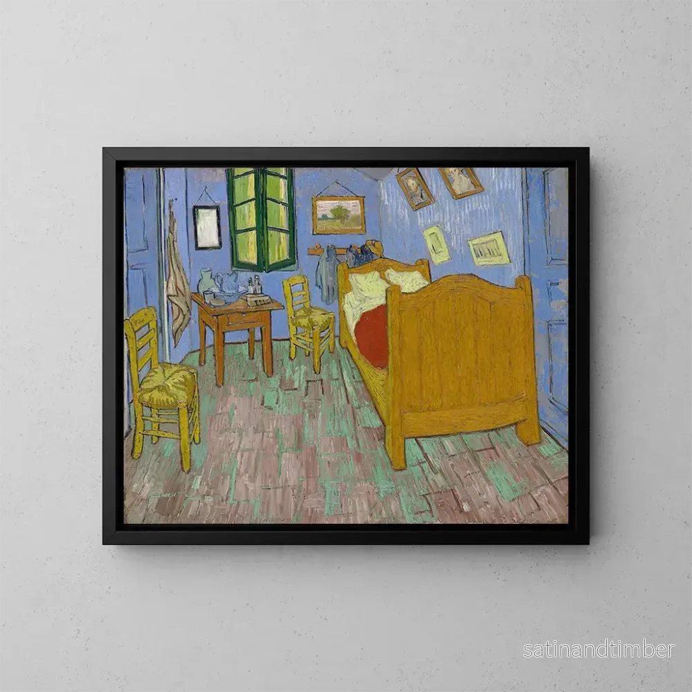Reproduktion av målningen La Chambre à coucher - Vincent van Gogh