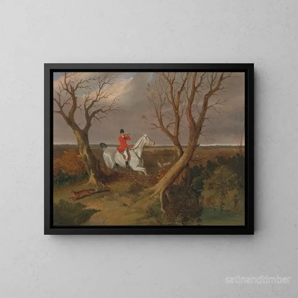 Reproduktion av målningen La chasse de Suffolk s’en va – John Frederick Herring l’Ancien Reproduktion av målningen La chasse de Suffolk s’en va – John Frederick Herring l’Ancien