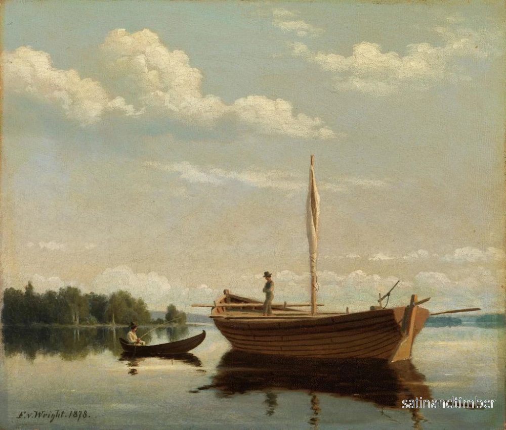 Reproduktion av målningen i öarna nära Kuopio - Ferdinand von Wright - Bild 2