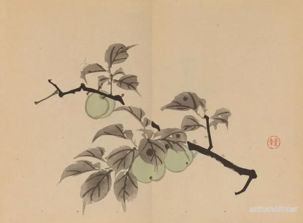 Reproduktion av målningen Keinen shugajō Pl30 - Imao Keinen - Bild 2