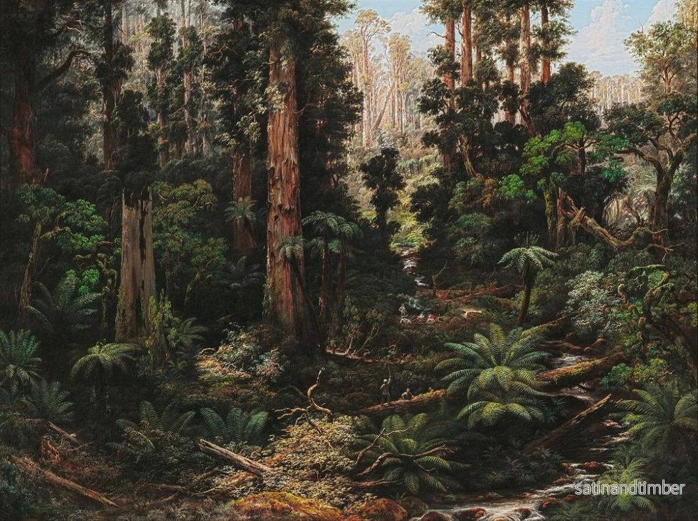 Reproduktion av målningen i Sassafras-dalen, Victoria - Isaac Whitehead - Bild 2