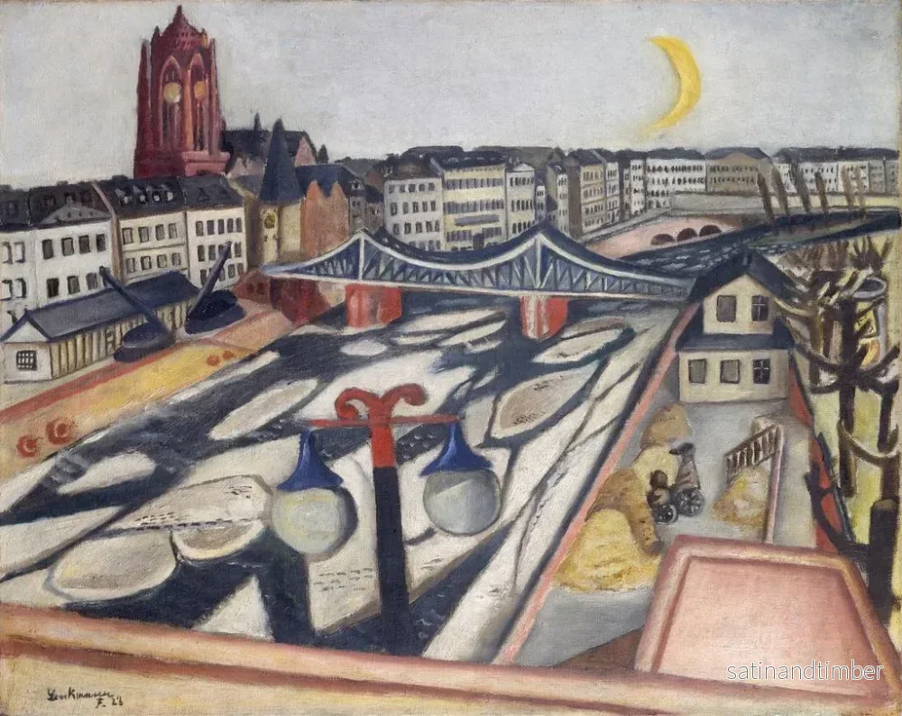 Reproduktion av målningen Glace sur la rivière - Max Beckmann - Bild 2