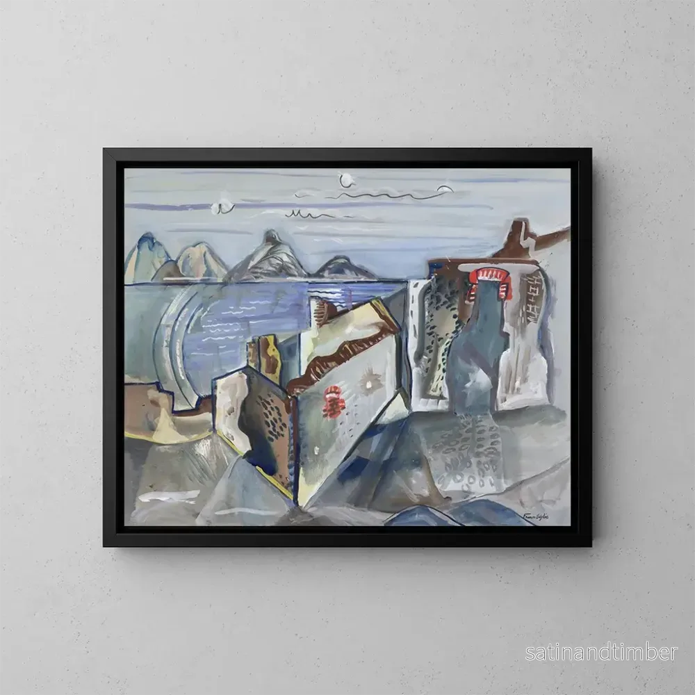 Reproduktion av målningen Ruiner – Frances Hodgkins Reproduktion av målningen Ruiner – Frances Hodgkins