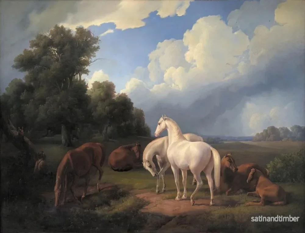 Reproduktion av målningen Lucia Whimsey Bellona Hertha Olga - Fritz Thomsen - Bild 2