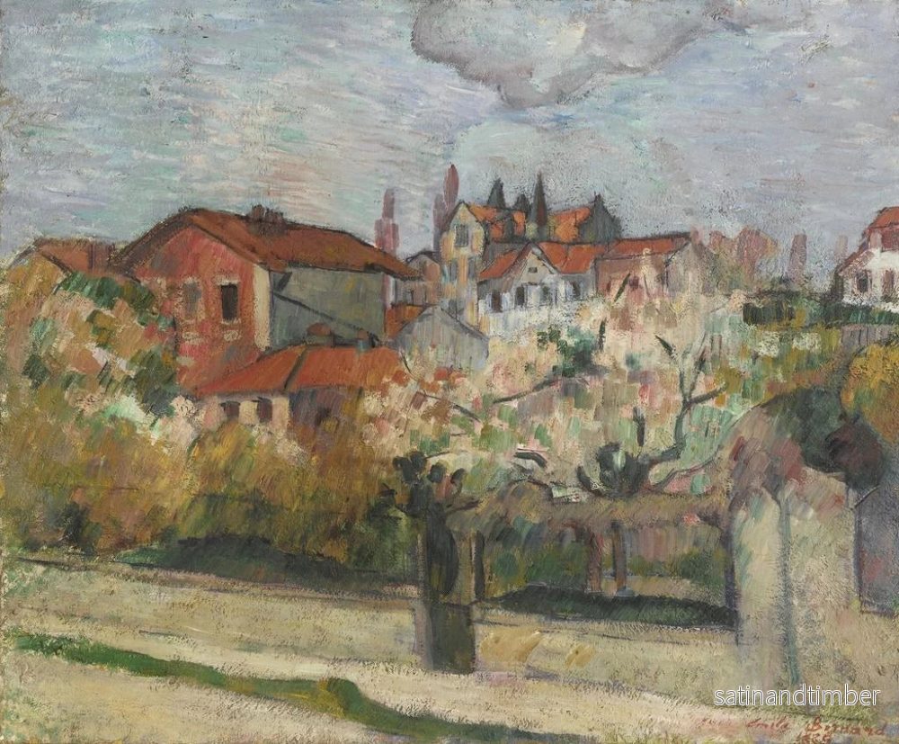 Reproduktion av målningen Trädgård i blommor - Émile Bernard - Bild 2