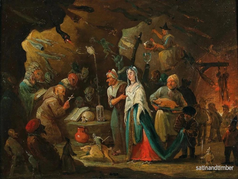 Reproduktion av målningen La Tentation de saint Antoine - Egbert van Heemskerck le Jeune - Bild 2