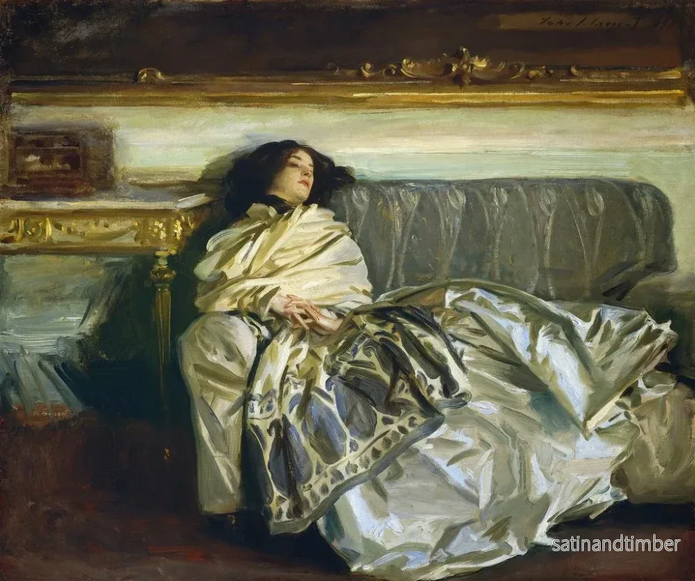 Reproduktion av målningen Nonchaloir repose - John Singer Sargent - Bild 2