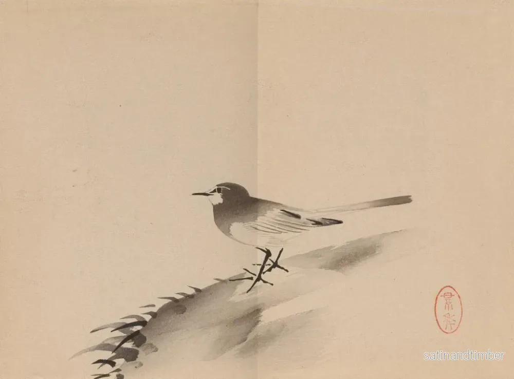 Reproduktion av målningen Keinen shugajō Pl49 - Imao Keinen - Bild 2