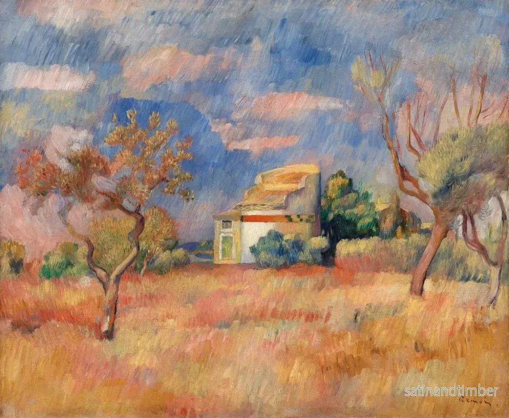 Reproduktion av målningen Pigeonnier de Bellevue - Pierre-Auguste Renoir - Bild 2