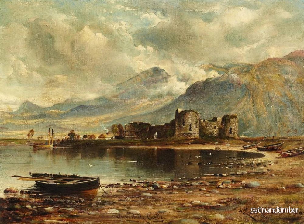 Reproduktion av målningen Château d'Inverlochy - John Blake Macdonald - Bild 2